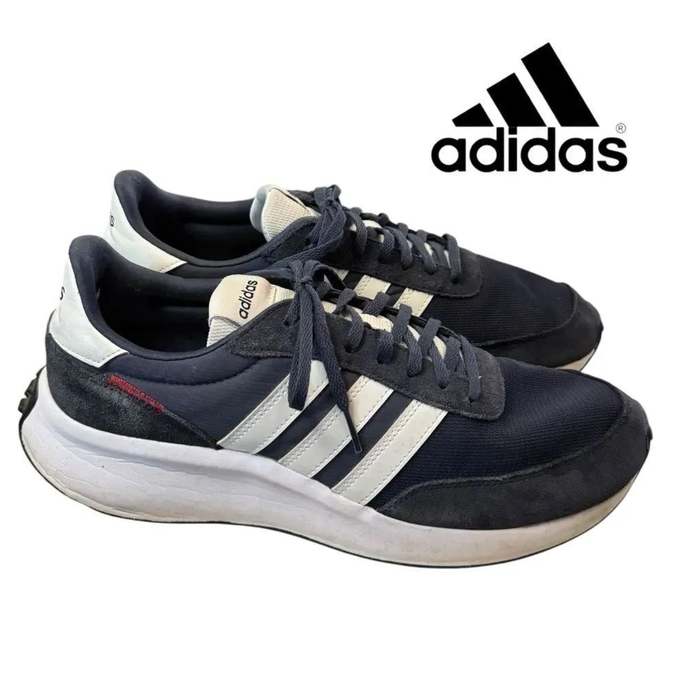 Adidas Run 70s 'Shadow Navy Off White Men's Sneakers 11.5
